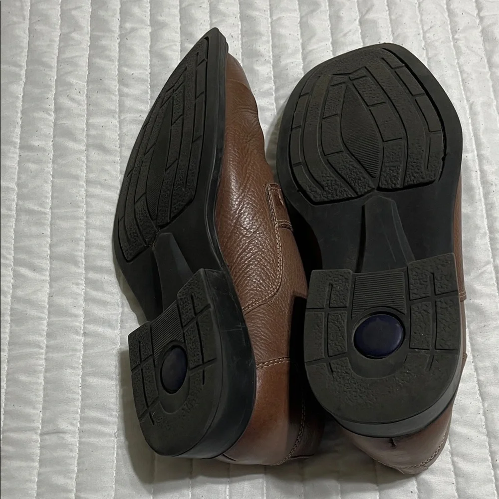 💐Belvedere Studio Brown Leather Men's Oxfords